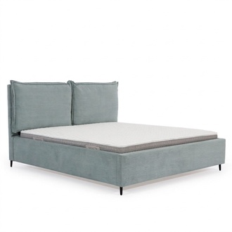 GroÃes Schlafzimmer Bett LuxuriÃ¶ses Textilbett Stilvolle Polsterbetten