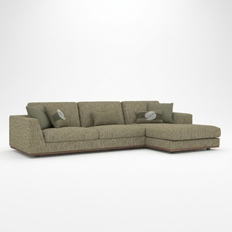 GrÃ¼n Ecksofa L-Form Wohnzimmer PolstermÃ¶bel Modern Textil Sofa Couch