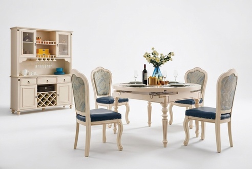 Gruppe Ess Zimmer Tisch 4x Stuhl Set Holz Garnitur Tische Rund 5tlg. Sets MÃ¶bel