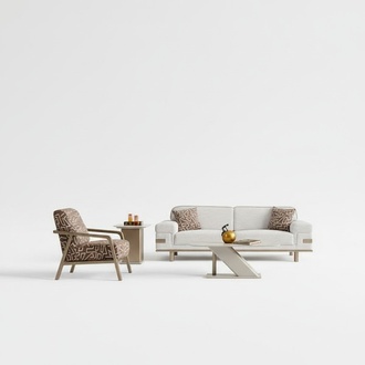 Helle Garnitur Couch Polster MÃ¶bel Moderne Couchen Sofas 3+1 Set Wohnlandschaft