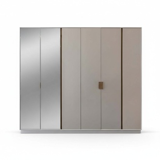 Hellgrauer Kleiderschrank Designer Schlafzimmer SchrÃ¤nke Luxus HolzmÃ¶bel