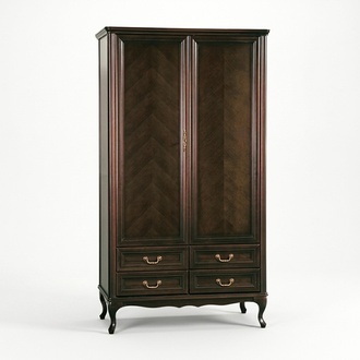 Hochschrank Kleiderschrank Kleidungsschrank FlÃ¼geltÃ¼renschrank Dielenschrank