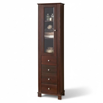 Hochwertiger Badezimmer Schrank Hochschrank Dekorative Holz BadmÃ¶bel Luxus