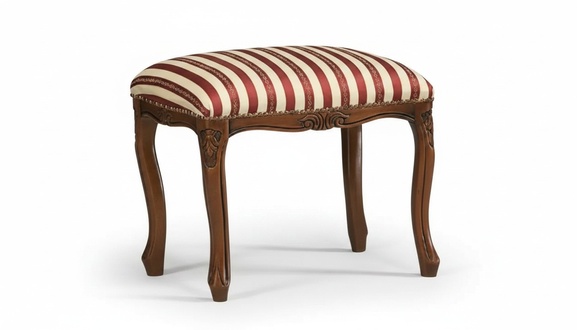 Hocker Wohnzimmer Klassische Polsterhocker Sitzhocker MÃ¶bel Textil