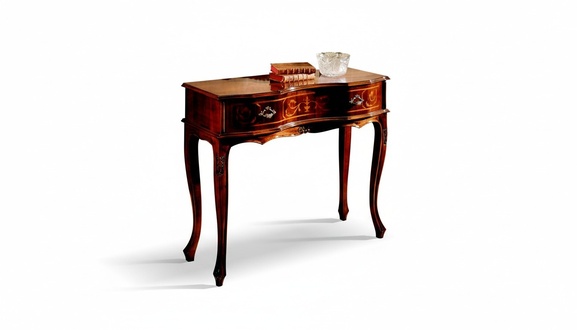Holz Italienische MÃ¶bel Konsolentisch Braun MÃ¶bel Stil Barock Design Konsolen