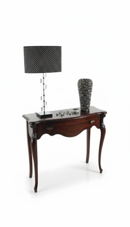 Holz Italienische MÃ¶bel Konsolentisch Braun MÃ¶bel Stil Barock Design MÃ¶bel Neu
