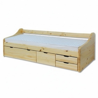Holzbett Echtes Holz Bett Betten Schlafzimmer Hotel 90x200 Stil Massive MÃ¶bel