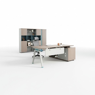 Homeoffice Schreibtisch BÃ¼ro Einrichtung Schreibtisch Schrank BÃ¼roschrank 2tlg.