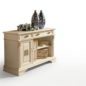 Italienische Design MÃ¶bel Antik - Holz Bar Anrichte Schrank Kommode