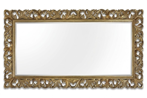 Italienische Klassischer Designer Spiegel MÃ¶bel Wandspiegel Holz - Model 1576