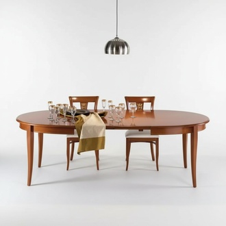 Italienische MÃ¶bel Designer Holz Tisch Sitz Ess Zimmer 4x Stuhl Garnitur