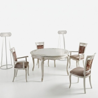 Italienische MÃ¶bel Esstisch Holz Luxus Tisch Design Tische Esszimmer 140x79cm