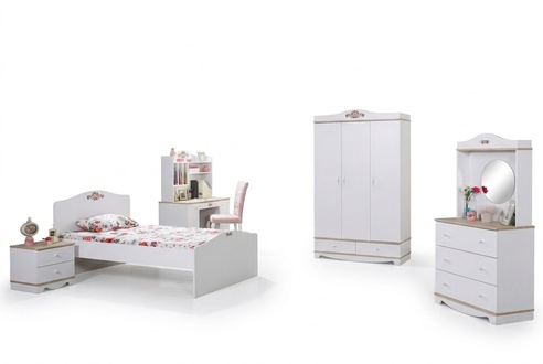Kinderzimmer Jugendzimmer Design Schlafzimmer Luxus Komplett Set 5tlg