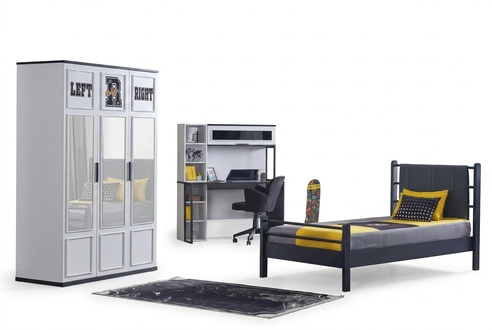Kinderzimmer Schlafzimmer MÃ¶bel Komplettzimmer Jugendzimmer Schwarz
