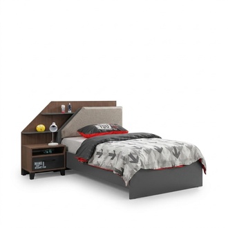 Kinderzimmer Set Kinderbett Nachttisch Top-QualitÃ¤t Modern MÃ¶bel luxuriÃ¶se Grau