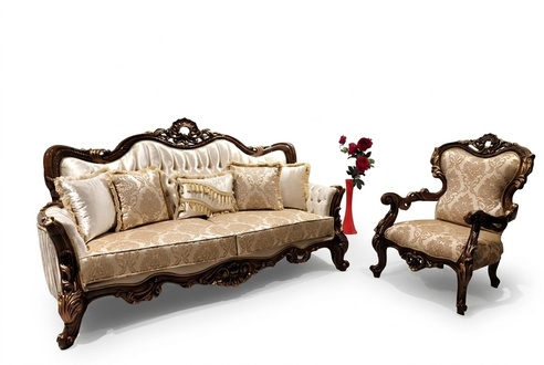Klassische Sofagarnitur Wohnzimmer Sofa Couch MÃ¶bel einrichtung 3+1 Sitz