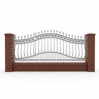 Klassische Garten Grundstueck GelÃ¤nder Zaun Klassisch Schmiedeeisen Zaun M191