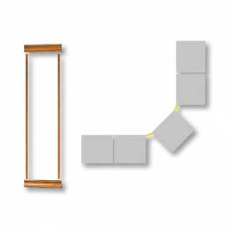 Klassische Kronenabschluss Satz fÃ¼r BÃ¼cherschrank Schrank System SE-LN-S507