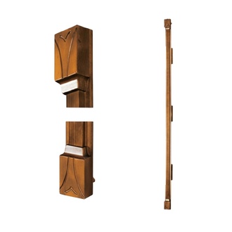 Klassische Pfeiler AbschluÃsatz fÃ¼r Schrank Schrankwand System SE-st-A-N Pfeiler