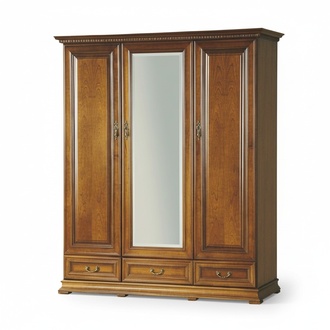 Klassische SchrÃ¤nke Schrank Schrankwand Kleiderschrank Massiv Neu Italy R-3D