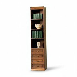 Klassische SchrÃ¤nke Schrank Schrankwand BÃ¼cherregal Vitrine BÃ¼cherschrank SE-6