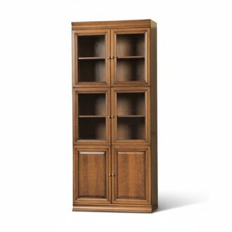 Klassische SchrÃ¤nke Schrank Schrankwand Vitrine Vitrinenschrank Glasschrank SE-1