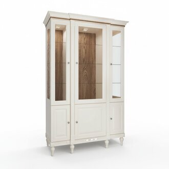 Klassische Vitrine Kommoden Vitrinen Vitrinenschrank Schrank Glasschrank BÃ¼cher
