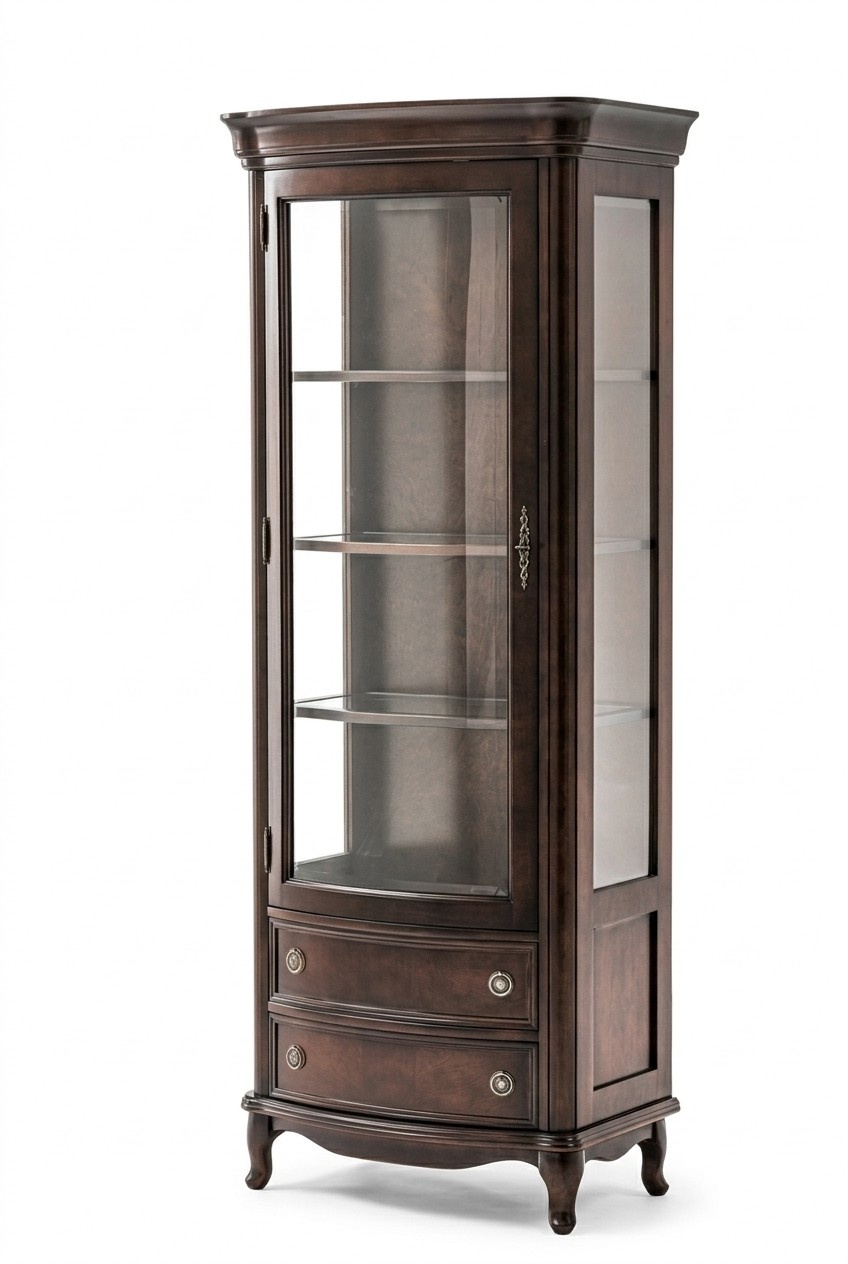 Klassische Vitrine Kommoden Vitrinen Vitrinenschrank Schrank Glasschrank BÃ¼cher