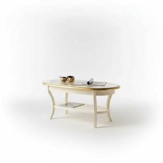 Klassischer Luxus Designer Couchtisch Wohnzimmer Holz MÃ¶bel WeiÃ