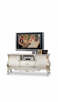 Klassischer TV-StÃ¤nder Luxus Designer Sideboard Wohnzimme Holz MÃ¶bel