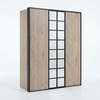 Kleiderschrank Braun Holz MÃ¶bel Design Luxus Schlafzimmer MÃ¶bel Modern