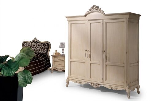 Kleiderschrank Design Luxus Schrank Schlafzimmer Luxus MÃ¶bel Beige Neu