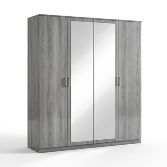 Kleiderschrank Holz Schrank SchrÃ¤nke Holz Garderobe Dekor MÃ¶bel Design