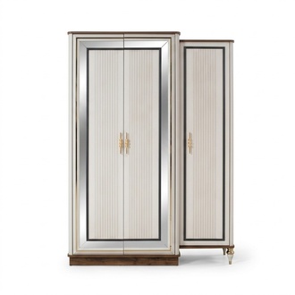 Kleiderschrank Kinderschrank Holzschrank Schrank Holz Beige Moderne