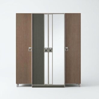 Kleiderschrank Kinderschrank Schrank Holz Grau Holzschrank GroÃ Modern