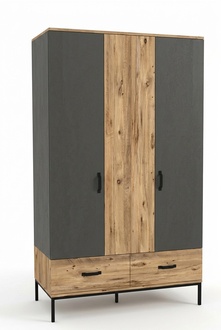 Kleiderschrank Kindezimmer Moderne MÃ¶bel Holz Luxus Design Braun JugendmÃ¶bel