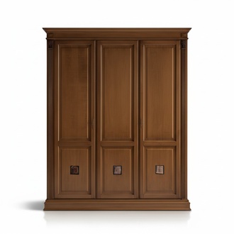 Kleiderschrank Schlafzimmer Massivholz Schrank Antik Stil Barock Rokoko SchrÃ¤nke Neu