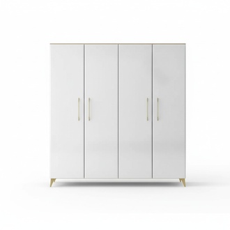 Kleiderschrank Schlafzimmer SechstÃ¼riger Schrank Holz KleiderschrÃ¤nke