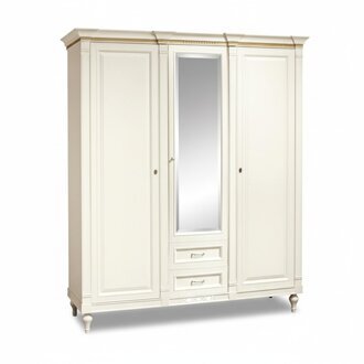 Kleiderschrank SchrÃ¤nke Schrank Schrankwand 3 TÃ¼ren Holz MÃ¶bel Schlafzimmer