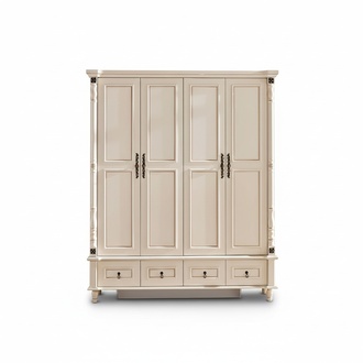 Kleiderschrank Schrank Barock Stil Holz MÃ¶bel Klassische Schlafzimmer SchrÃ¤nke