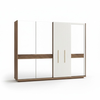 Kleiderschrank Schrank Luxus Holz SchrÃ¤nke MÃ¶bel Design Schlafzimmer