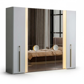 Kleiderschrank Schrank MÃ¶bel Einrichtung Schlafzimmer SchrÃ¤nke 271cm