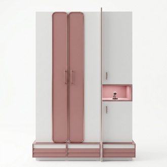 Kleiderschrank Schrank Schlafzimmer SchrÃ¤nke Zweifarbig Jugend KleiderschrÃ¤nke