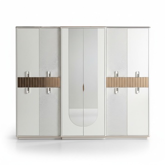 Kleiderschrank Scrank LuxuriÃ¶ses Schlafzimmer MÃ¶bel SchrÃ¤nke Holz