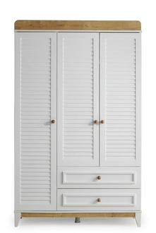Kleiderschrank WeiÃ Elegantes Schlafzimmer Design Modern MÃ¶bel Luxus Neu