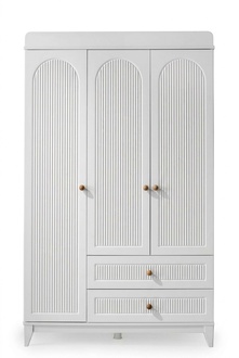 Kleiderschrank WeiÃ Elegantes Schlafzimmer Design Modern MÃ¶bel Luxus Neu
