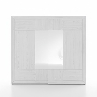 Kleiderschrank WeiÃ Schrank Holz Schlafzimmer Design Modern MÃ¶bel Neu