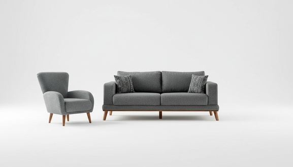 Komfortable 3+1 Sofagarnitur Stilvolles Design fÃ¼r gemÃ¼tliches &elegantes Wohnen