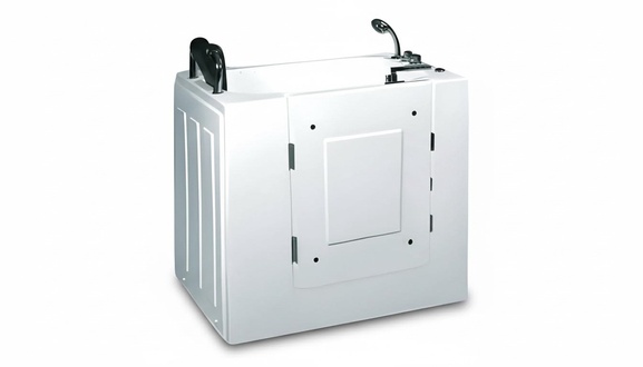 Komfortbadewanne Badewanne Sitzbadewanne mit TÃ¼r Pflegebadewanne Bad 100x78 cm
