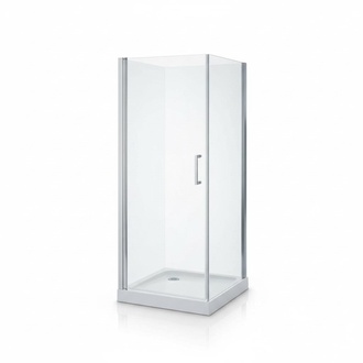 Komfortdusche Duschkabine Duschtür Duschabtrennung Dusche Glaskabine 100x100 cm